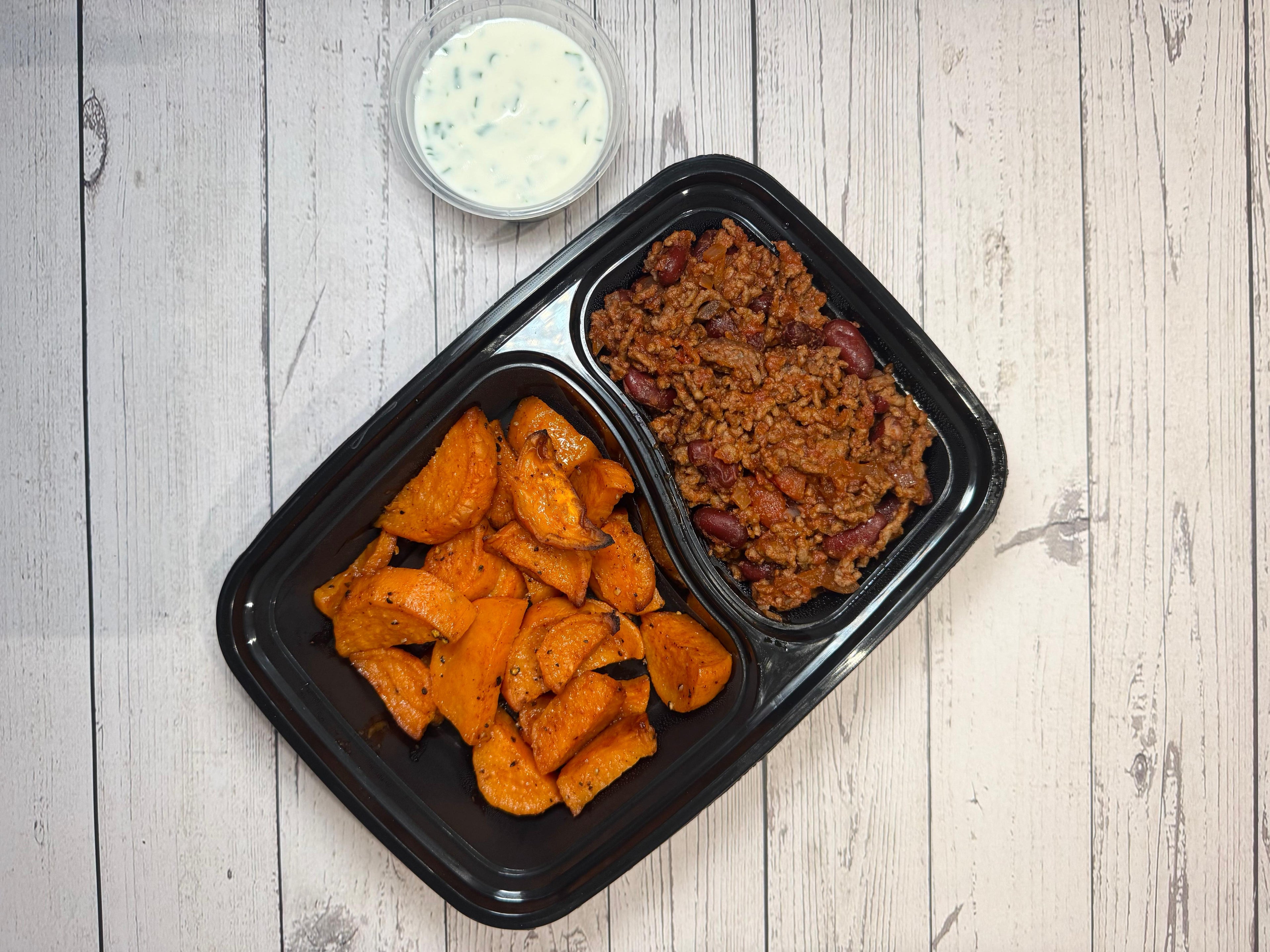 Süßkartoffel Hack Bowl